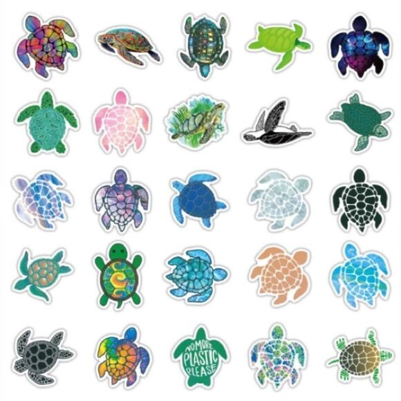 Turtle 🐢 Stickers - Picture 3 of 7